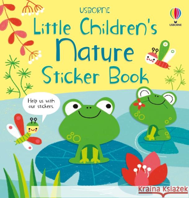 Little Children's Nature Sticker Book Matthew Oldham 9781803707464