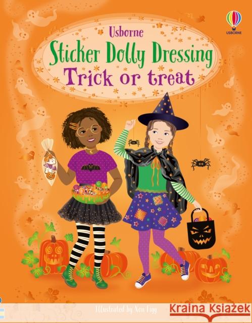 Sticker Dolly Dressing Trick or treat Fiona Watt 9781803707754