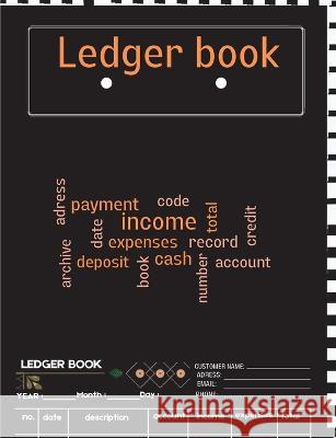 Ledger Book: A Complete Expense Tracker Notebook, Expense Ledger, Bookkeeping Record Book for Small Business or Personal Use - Ledg Scania Maars 9781803852133 Nielsen