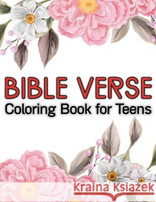 Bible verse coloring book for teens Daisy Jenings   9781803853567 Gene Studio