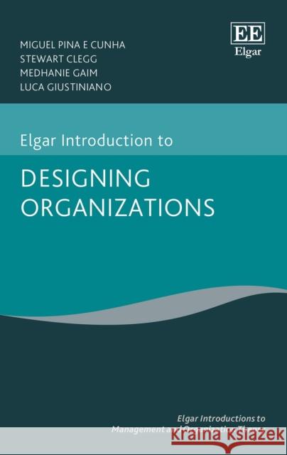 Elgar Introduction to Designing Organizations Luca Giustiniano 9781803922188 Edward Elgar Publishing Ltd