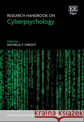 Research Handbook on Cyberpsychology Michelle F. Wright 9781803929477