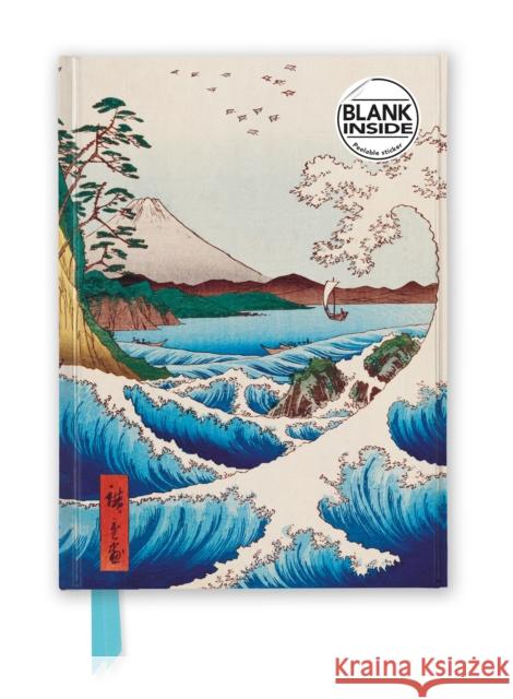 Utagawa Hiroshige: Sea at Satta (Foiled Blank Journal) Flame Tree Studio 9781804172063 Flame Tree Gift