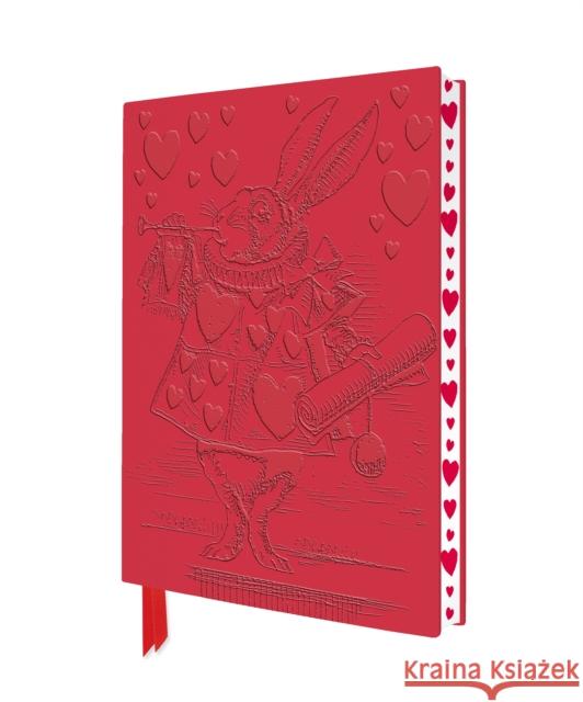 Alice in Wonderland: White Rabbit Artisan Art Notebook (Flame Tree Journals) Flame Tree Studio 9781804172117 Flame Tree Publishing