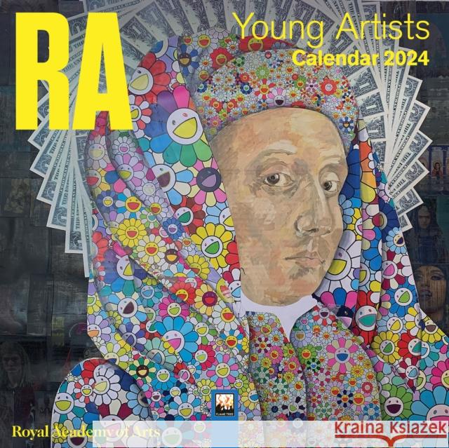Royal Academy of Arts: Young Artists Mini Wall Calendar 2024 (Art Calendar)  9781804174630 Flame Tree Publishing
