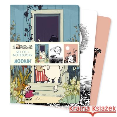 Moomin Set of 3 Standard Notebooks  9781804175521 Flame Tree Publishing