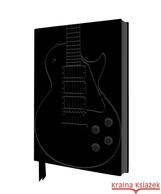 Black Gibson Guitar Artisan Art Notebook (Flame Tree Journals) Flame Tree Studio 9781804176351 Flame Tree Publishing