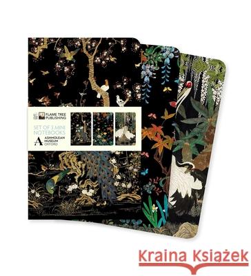 Ashmolean Museum Set of 3 Mini Notebooks Flame Tree Studio 9781804176412 Flame Tree Gift