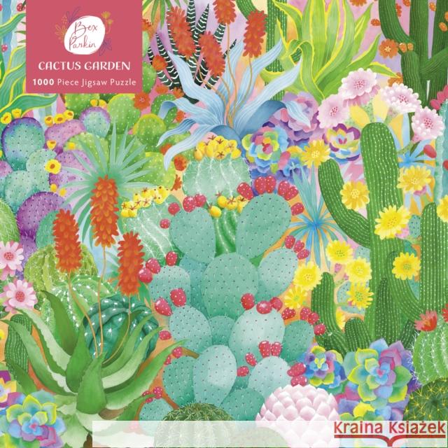 Adult Jigsaw Puzzle: Bex Parkin: Cactus Garden: 1000-piece Jigsaw Puzzles Flame Tree Studio 9781804176603