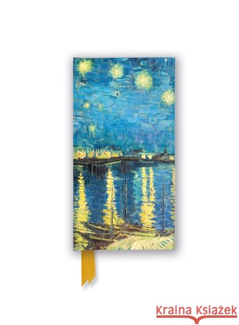 Vincent van Gogh: Starry Night over the Rhone (Foiled Slimline Journal)  9781804176689 Flame Tree Publishing