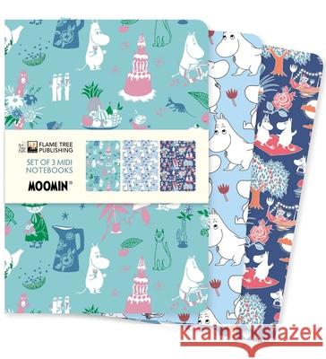 Moomin Classics Set of 3 Midi Notebooks  9781804176788 Flame Tree Publishing