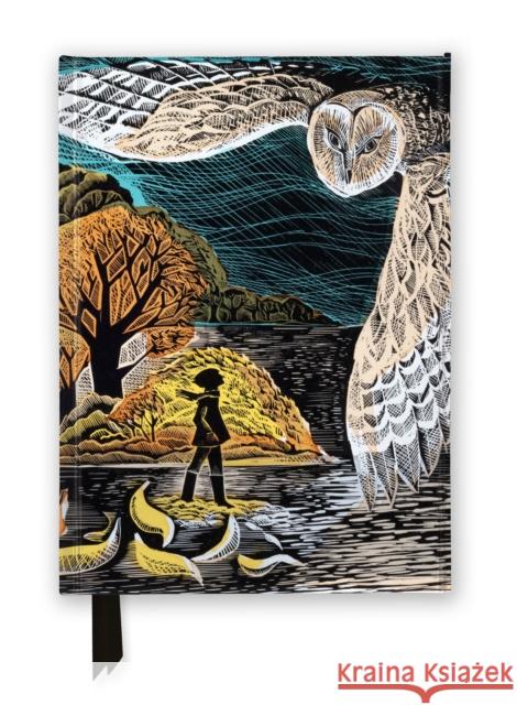 Angela Harding: October Owl (Foiled Journal)  9781804176931 Flame Tree Publishing
