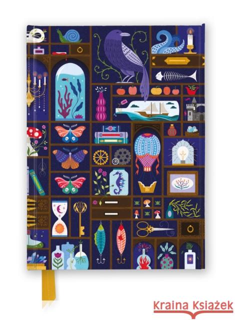 Jenny Zemanek: A Cabinet of Curiosities (Foiled Journal)  9781804177600 Flame Tree Publishing