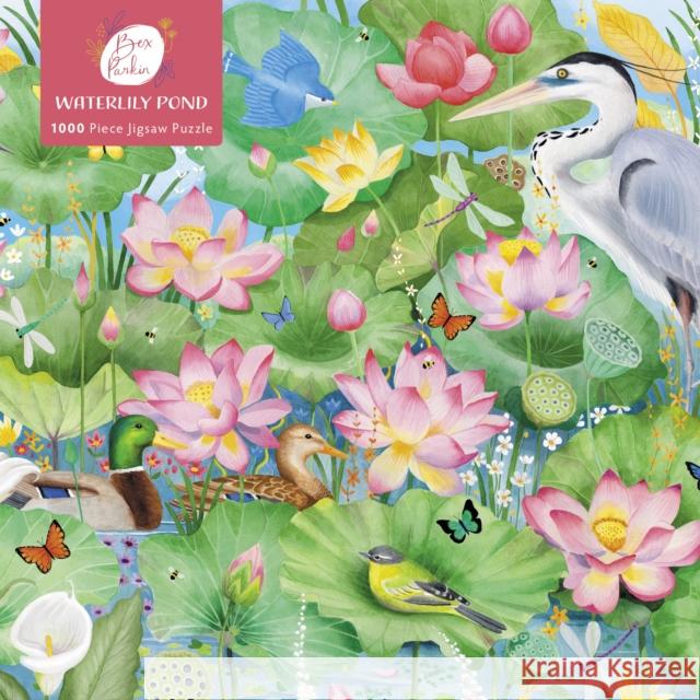 Adult Jigsaw Puzzle: Bex Parkin: Waterlily Pond  9781804177662 Flame Tree Publishing