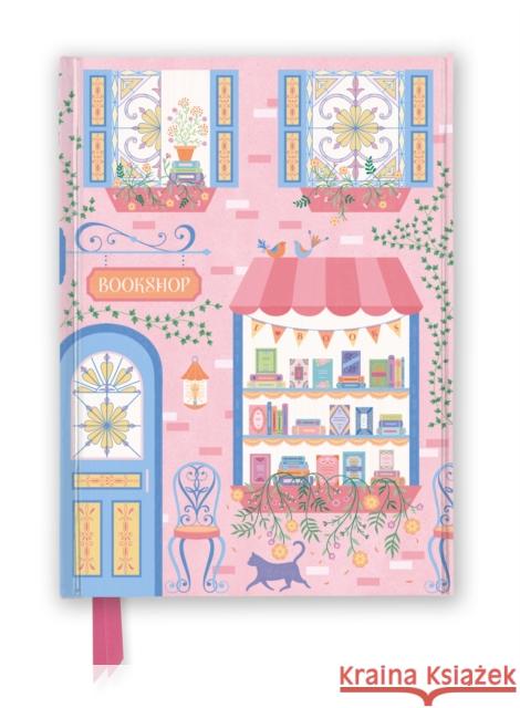 Jenny Zemanek: The Bookshop (Foiled Journal) Flame Tree Studio 9781804178607 Flame Tree Gift