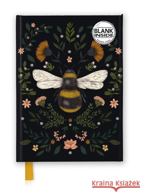 Jade Mosinski: Bee (Foiled Blank Journal) Flame Tree Studio 9781804179574 Flame Tree Publishing