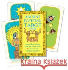 Ancient Egyptian Tarot Card Pack Robert Falconnier Comte C. d Flame Tree Studio 9781804179642 Flame Tree Gift