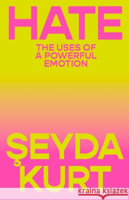 Hate: The Uses of a Powerful Emotion Kurt, Seyda 9781804298107 Verso