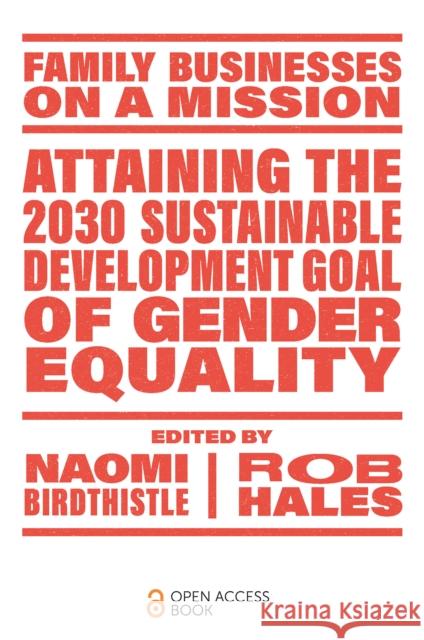 Attaining the 2030 Sustainable Development Goal of Gender Equality  9781804558355 Emerald Publishing Limited