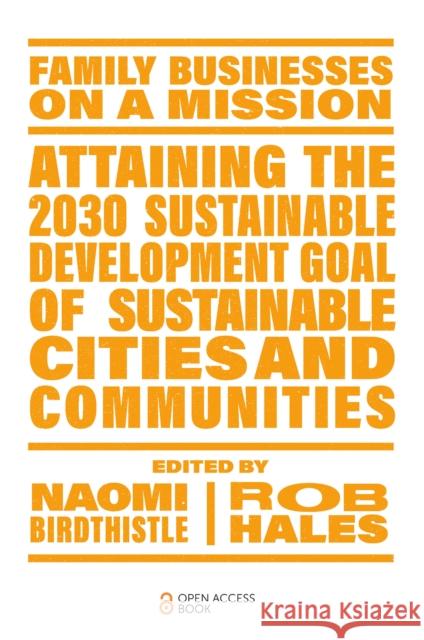 Attaining the 2030 Sustainable Development Goal of Sustainable Cities and Communities  9781804558393 Emerald Publishing Limited