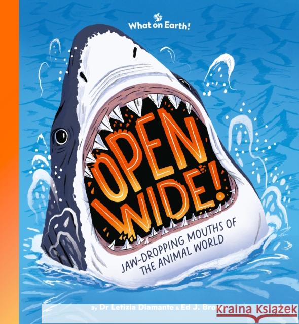 Open Wide!: Jaw-dropping mouths of the animal world Letizia Diamante 9781804661352