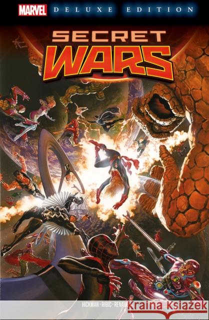 Marvel Deluxe Edition: Secret Wars Jonathan Hickman 9781804910894 Panini UK Ltd / Marvel