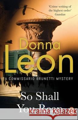 So Shall You Reap Donna Leon 9781804943106 Cornerstone