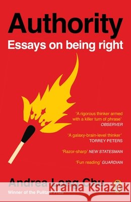 Authority Andrea Long Chu 9781804955178