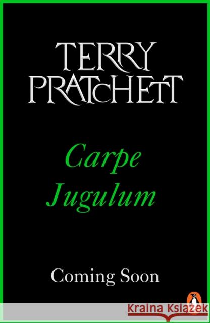 Carpe Jugulum: (Discworld Novel 23) TERRY PRATCHETT 9781804990131 Transworld Publishers Ltd