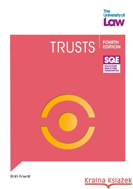 SQE - Trusts 4e Rob Foxall 9781805021292