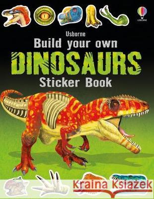 Build Your Own Dinosaurs Sticker Book Simon Tudhope Franco Tempesta 9781805070030