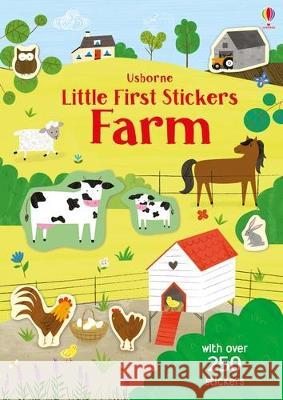 Little First Stickers Farm Jessica Greenwell Louisa Boyles 9781805070115 Usborne Books
