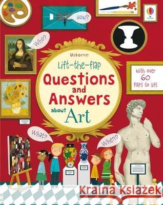 Lift-The-Flap Questions and Answers about Art Katie Daynes Marie-Eve Tremblay 9781805070290