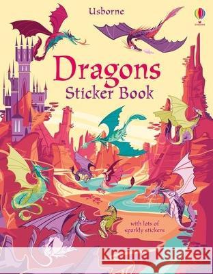 Dragons Sticker Book Fiona Watt Camilla Garofano 9781805070399 Usborne Books