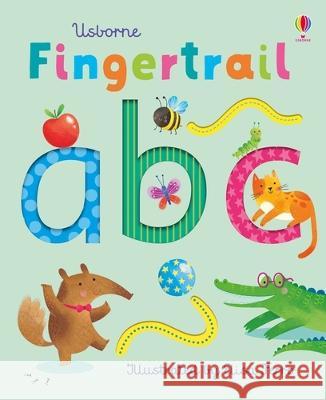 Fingertrail ABC Felicity Brooks Elisa Ferro 9781805070641 Usborne Books