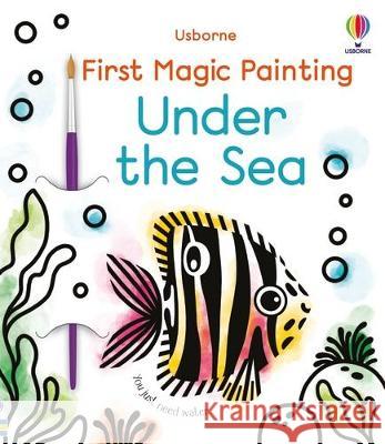 First Magic Painting Under the Sea Abigail Wheatley Emily Ritson 9781805070658 Usborne Books