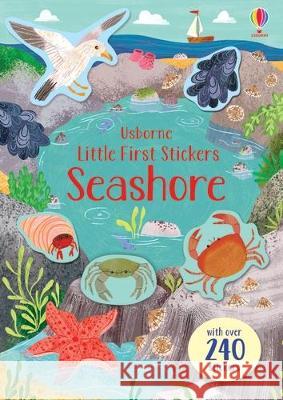 Little First Stickers Seashore Jessica Greenwell Stephanie Fize 9781805071013 Usborne Books