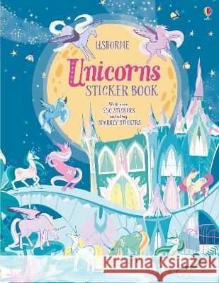 Unicorns Sticker Book Fiona Watt Camilla Garofano 9781805071563 Usborne Books