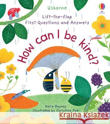 First Questions and Answers: How Can I Be Kind Katie Daynes Christine Pym 9781805071594 Usborne Books