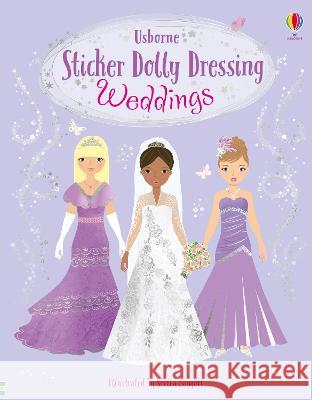 Sticker Dolly Dressing Weddings Fiona Watt Stella Baggott 9781805071846 Usborne Books