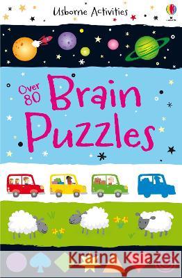 Over 80 Brain Puzzles Sarah Khan Various 9781805071884 Usborne Books