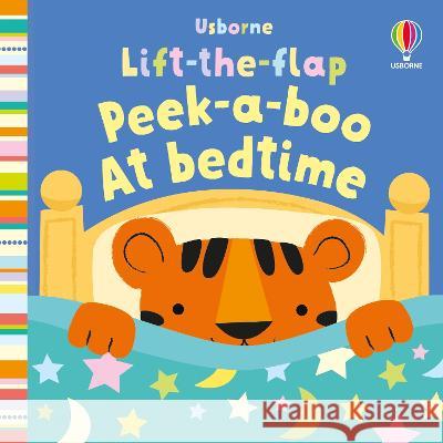 Lift-The-Flap Peek-A-Boo at Bedtime Fiona Watt Stella Baggott 9781805071938 Usborne Books