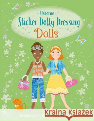 Sticker Dolly Dressing Dolls Fiona Watt Vici Leyhane Stella Baggott 9781805072089 Usborne Books
