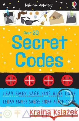 Over 50 Secret Codes Emily Bone Sam Meredith 9781805072119 Usborne Books