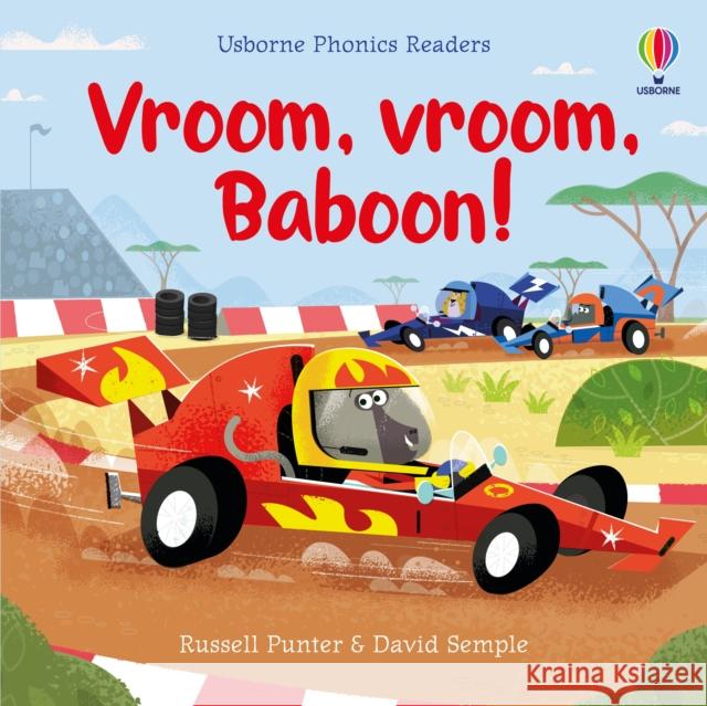 Vroom, vroom, Baboon! Russell Punter 9781805072171