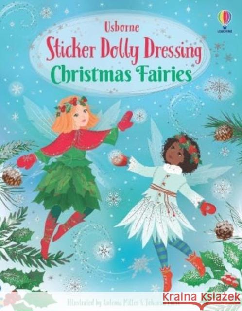 Sticker Dolly Dressing Christmas Fairies Fiona Watt 9781805072423 Usborne Publishing Ltd