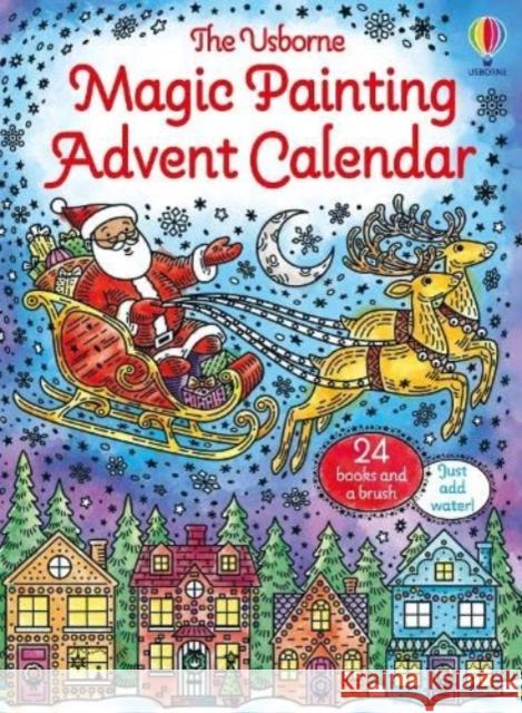Magic Painting Advent Calendar Abigail Wheatley 9781805074595 Usborne Publishing Ltd
