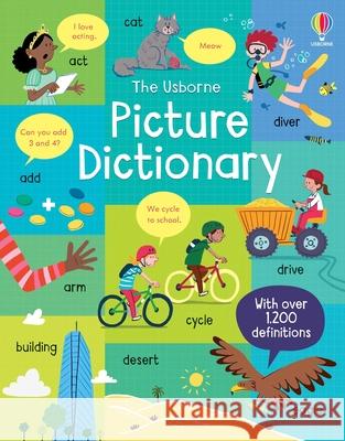 Picture Dictionary Caroline Young Felicity Brooks Sr. Sanchez 9781805075066 Usborne Books