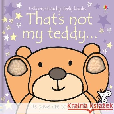 That's Not My Teddy... Fiona Watt Rachel Wells 9781805075233 Usborne Books
