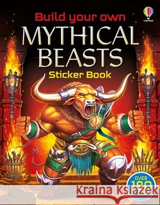 Build Your Own Mythical Beasts Simon Tudhope Gong Studios 9781805075516 Usborne Books